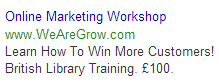 PPC Ad Example