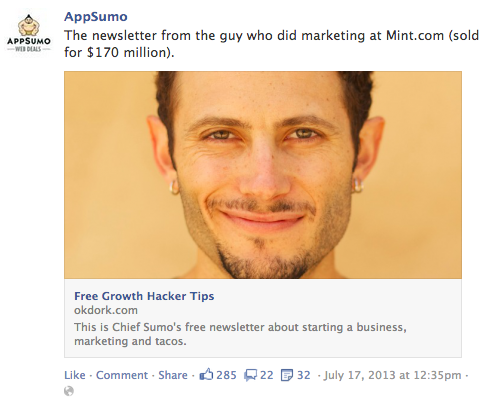 facebook ads appsumo