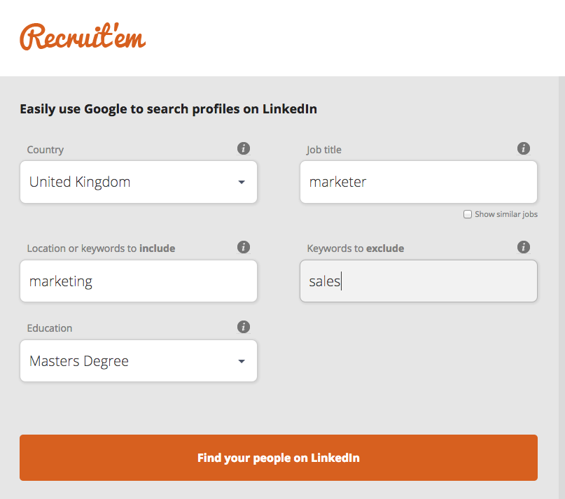Linkedin For Business - Recruit'em