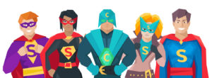 Marketing superheroes