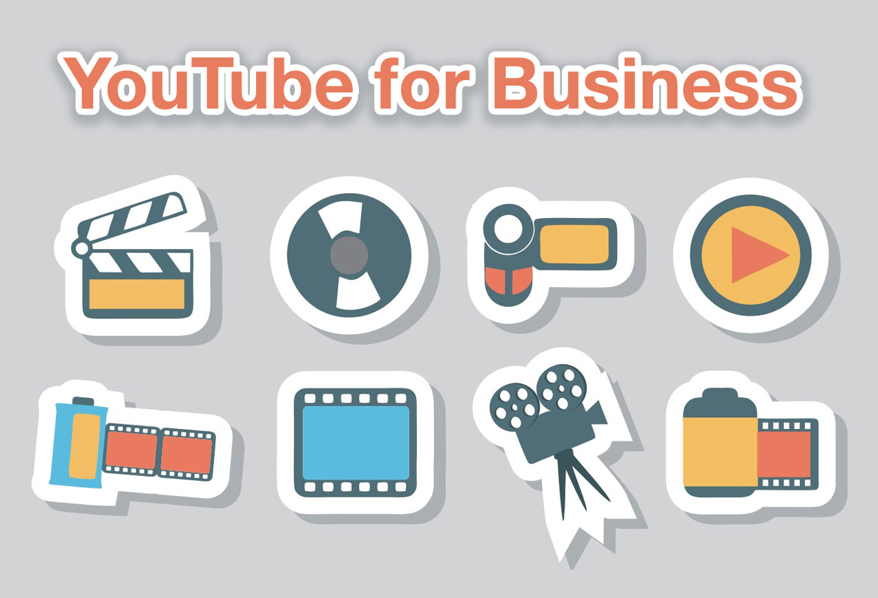 YouTube for Business - video icons
